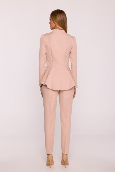 Kombinezon Model MOE878 Beige - Moe Moe Kombinezon Model MOE878 Beige - Moe Moe