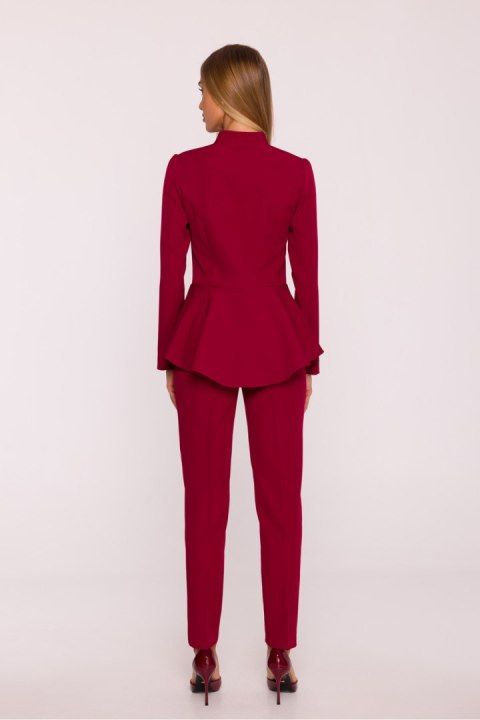 Kombinezon Model MOE878 Bordo - Moe Moe Kombinezon Model MOE878 Bordo - Moe Moe