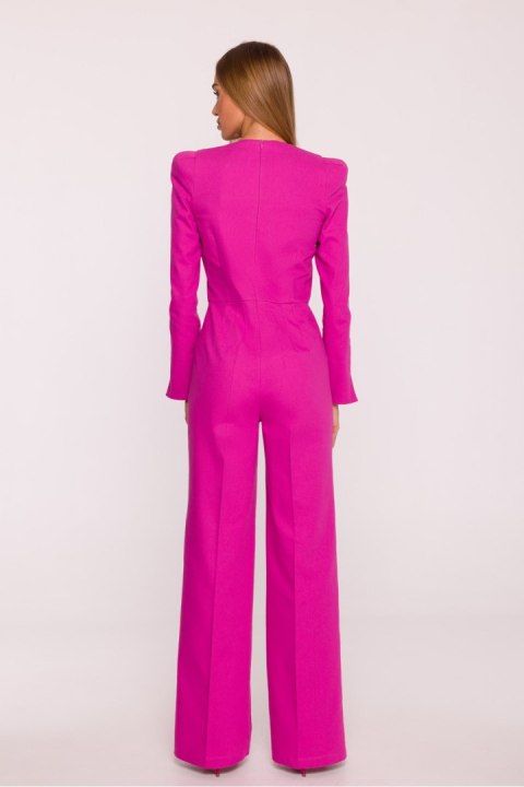Kombinezon Model MOE883 Pink - Moe Moe Kombinezon Model MOE883 Pink - Moe Moe