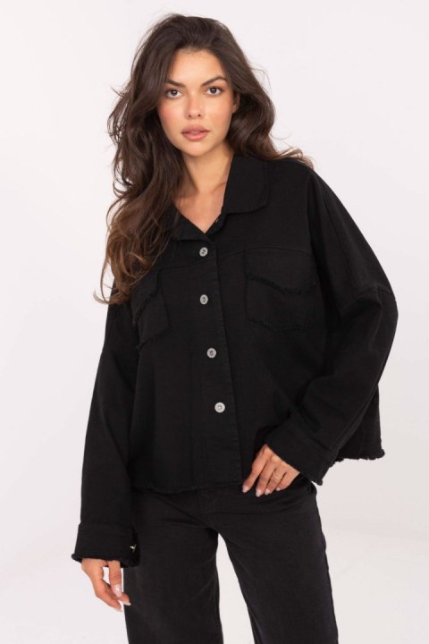 Koszula Damska Model IT-KS-FL5779.87 Balck - Rue Paris Rue Paris