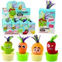 Krzyczące Warzywa Figurki Interaktywne Kolorowe Włosy Mix LEAN Toys
