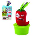 Krzyczące Warzywa Figurki Interaktywne Kolorowe Włosy Mix LEAN Toys