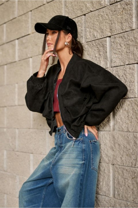 Kurtka Damska Model Vivara CZA KUR0032 Black - Roco Fashion Roco Fashion Kurtka Damska Model Vivara CZA KUR0032 Black - Roco Fashion Roco Fashion