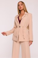 Marynarka Damska Model MOE873 Beige - Moe Moe