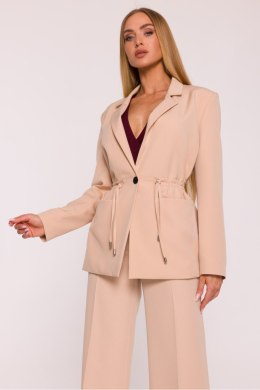 Marynarka Damska Model MOE873 Beige - Moe Moe