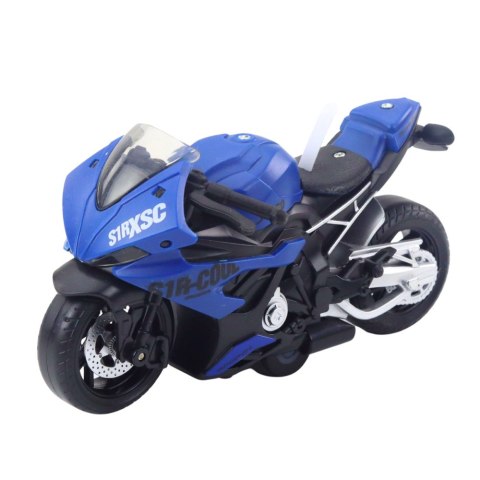 Motocykl Wyścigowy Sportowy Z Napędem Światła Dźwięki Mix LEAN Toys Motocykl Wyścigowy Sportowy Z Napędem Światła Dźwięki Mix LEAN Toys
