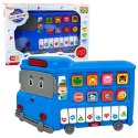 Pianinko Elektryczne Edukacyjne Dla Malucha Autobus Niebieski LEAN Toys