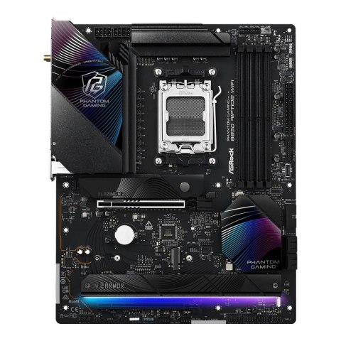 Płyta ASrock B850 Riptide WiFi /AMD B850/DDR5/SATA3/M.2/USB3.2/WiFi/BT/PCIe5.0/AM5/ATX ASRock Płyta ASrock B850 Riptide WiFi /AMD B850/DDR5/SATA3/M.2/USB3.2/WiFi/BT/PCIe5.0/AM5/ATX ASRock