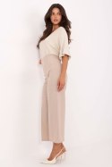 Spodnie Damskie Model IT-SP-FL9068.96 Beige - Rue Paris Rue Paris
