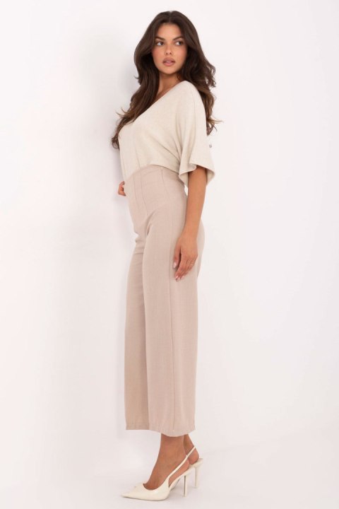 Spodnie Damskie Model IT-SP-FL9068.96 Beige - Rue Paris Rue Paris