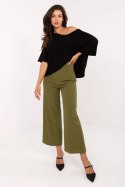 Spodnie Damskie Model IT-SP-FL9068.96 Olive - Rue Paris Rue Paris