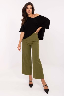 Spodnie Damskie Model IT-SP-FL9068.96 Olive - Rue Paris Rue Paris