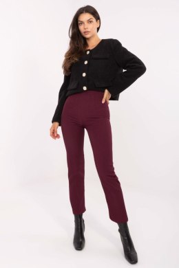 Spodnie Damskie Model IT-SP-FL9069.00 Bordo - Rue Paris Rue Paris