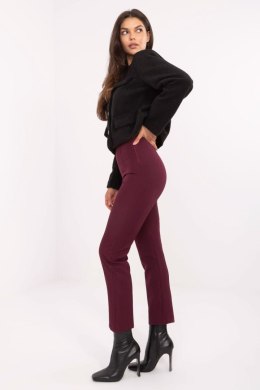 Spodnie Damskie Model IT-SP-FL9069.00 Bordo - Rue Paris Rue Paris