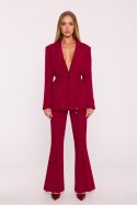 Spodnie Damskie Model MOE874 Bordo - Moe Moe