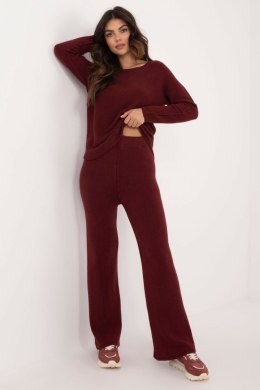 Spodnie Komplet Model IT-KMPL-2219.51 Bordo - Italy Moda Italy Moda