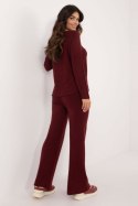 Spodnie Komplet Model IT-KMPL-2219.51 Bordo - Italy Moda Italy Moda