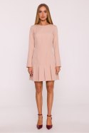 Sukienka Model MOE872 Beige - Moe Moe