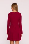 Sukienka Model MOE872 Bordo - Moe Moe