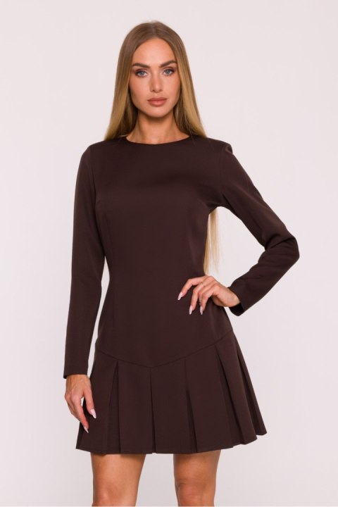 Sukienka Model MOE872 Brown - Moe Moe