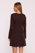 Sukienka Model MOE872 Brown - Moe Moe