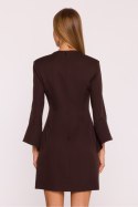 Sukienka Model MOE876 Brown - Moe Moe