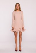 Sukienka Model MOE880 Beige - Moe Moe