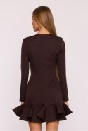Sukienka Model MOE880 Brown - Moe Moe