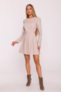 Sukienka Model MOE884 Beige - Moe Moe