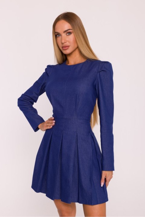 Sukienka Model MOE884 Blue - Moe Moe