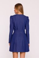 Sukienka Model MOE884 Blue - Moe Moe