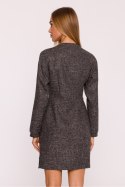 Sukienka Model MOE884 Grafit - Moe Moe