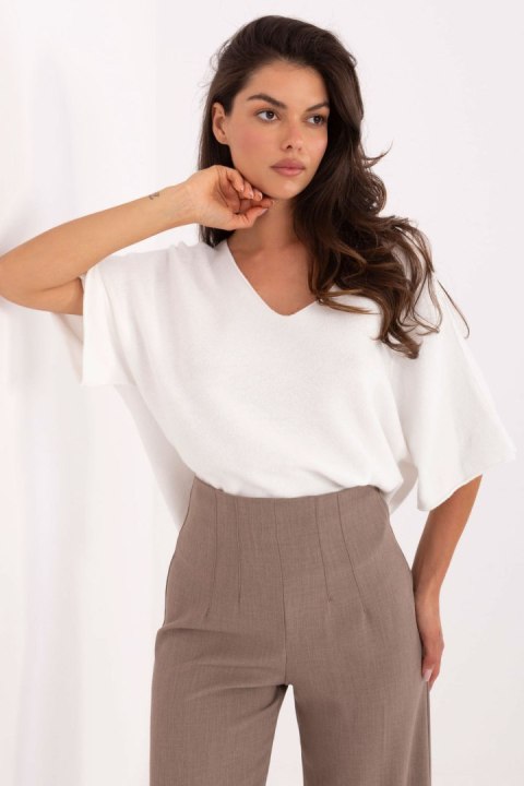 Sweter Damski Model IT-SW-2202.52 White - Italy Moda Italy Moda