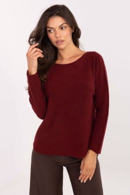 Sweter Damski Model IT-SW-2219.63 Bordo - Italy Moda Italy Moda