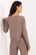 Sweter Damski Model IT-SW-98300.69 Dark Beige - Italy Moda Italy Moda