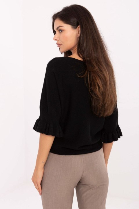 Sweter Damski Model IT-SW-99244.65 Black - Italy Moda Italy Moda Sweter Damski Model IT-SW-99244.65 Black - Italy Moda Italy Moda
