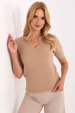 Sweter Damski Model PM-SW-PM-5053.39 Camel - Factory Price Factory Price