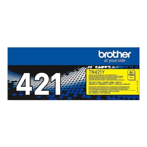 Toner Brother TN-421Y Yellow 1800str. Brother Toner Brother TN-421Y Yellow 1800str. Brother
