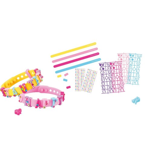Zestaw Bransoletek DIY Zawieszki Litery 4 Bransoletki Regulowane LEAN TOYS Zestaw Bransoletek DIY Zawieszki Litery 4 Bransoletki Regulowane LEAN TOYS