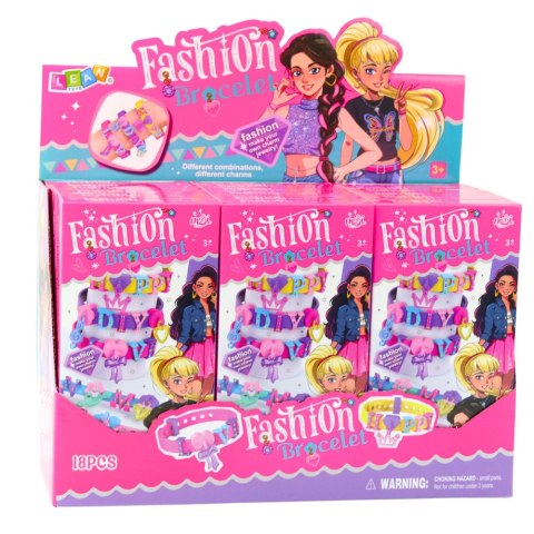 Zestaw Bransoletek DIY Zawieszki Wzory Litery 4 Bransoletki Regulowane LEAN TOYS Zestaw Bransoletek DIY Zawieszki Wzory Litery 4 Bransoletki Regulowane LEAN TOYS