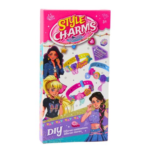 Zestaw Bransoletek DIY Zawieszki Zwierzątka 4 Bransoletki Regulowane LEAN TOYS Zestaw Bransoletek DIY Zawieszki Zwierzątka 4 Bransoletki Regulowane LEAN TOYS