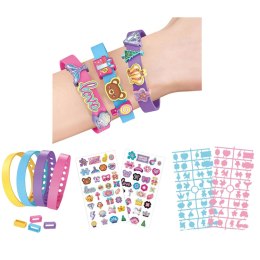 Zestaw Bransoletek DIY Zawieszki Zwierzątka 4 Bransoletki Regulowane LEAN TOYS