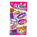 Zestaw Bransoletek DIY Zawieszki Zwierzątka 4 Bransoletki Regulowane LEAN TOYS