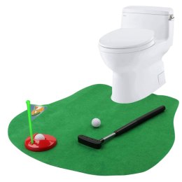Zestaw Gra Zręcznościowa Golf Toaletowy Mata Kij Piłki Zawieszka Na Drzwi LEAN Toys