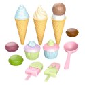 Zestaw Lodów i Słodkośći Babeczki Makaroniki Odgrywanie Ról LEAN Toys Zestaw Lodów i Słodkośći Babeczki Makaroniki Odgrywanie Ról LEAN Toys