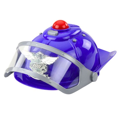 Zestaw Policyjny Dla Dzieci Kask Pistolet Kajdanki Akcesoria 9 el. LEAN Toys Zestaw Policyjny Dla Dzieci Kask Pistolet Kajdanki Akcesoria 9 el. LEAN Toys