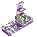Zestaw Walizka Z Lodami Mobilny Sklepik Lodziarnia Kuchnia 3w1 62 el. LEAN Toys