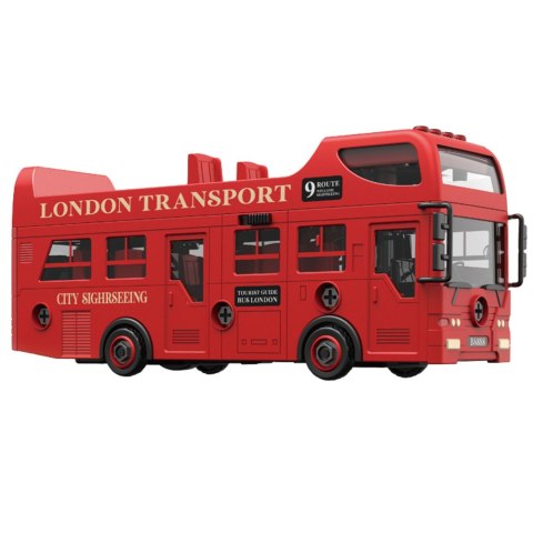 Autobus Piętrowy Do Skręcania London Transport Narzędzia Światła Dźwięki LEAN Toys Autobus Piętrowy Do Skręcania London Transport Narzędzia Światła Dźwięki LEAN Toys