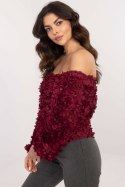 Bluzka Model MI-BZ-26158.20 Bordo - Italy Moda Italy Moda