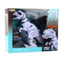 Dinozaur Robot Zdalnie Sterowany RC Efekt Dymny Światła Dźwięki LEAN Toys